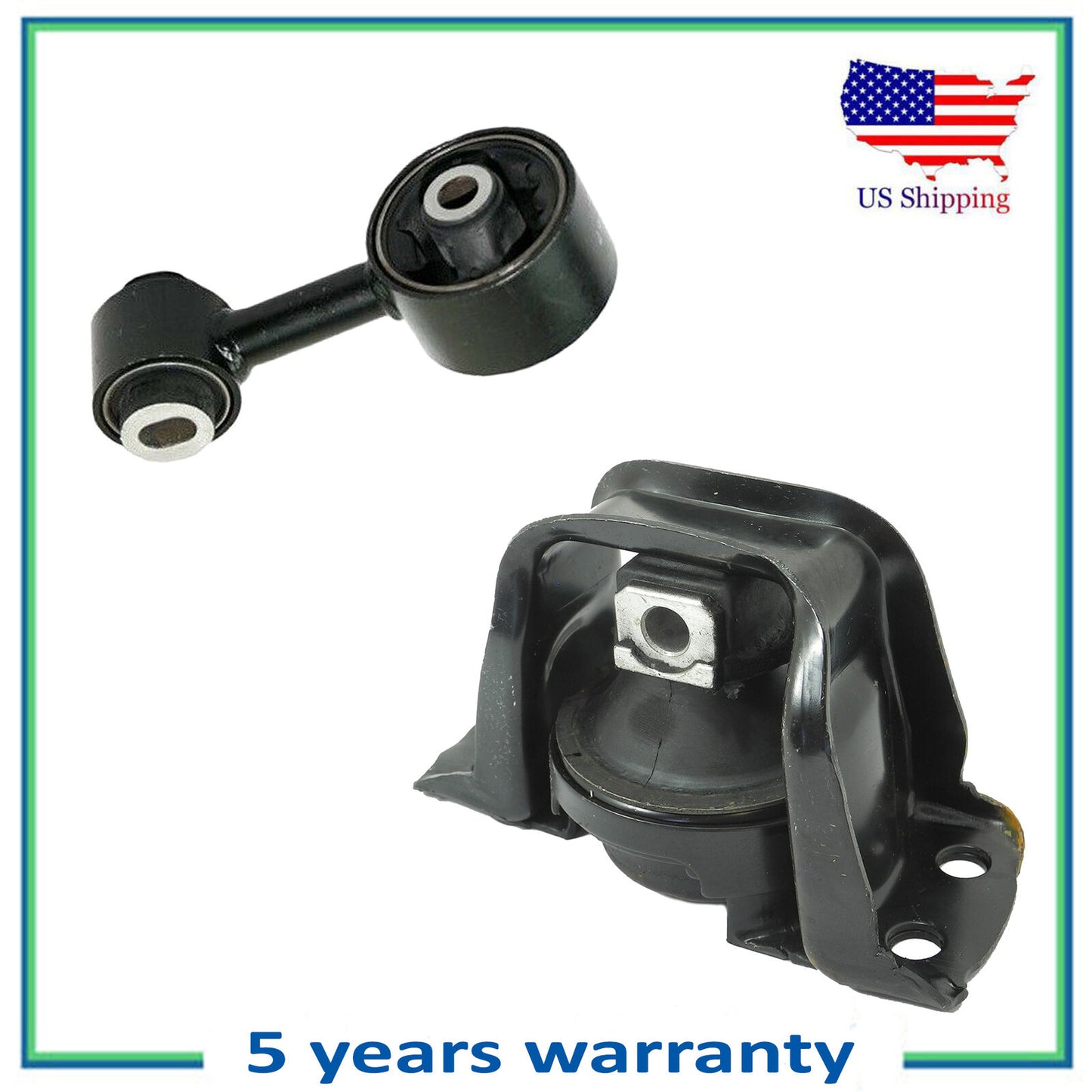 Engine & Torque Strut Mount 13-14 For Nissan Chevy NV200 City Express 2.0L 2PCS