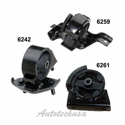 M878 Motor & Trans Montaje Juego 3PCS Para 93-97 Toyota Corolla 1.8L Para Auto