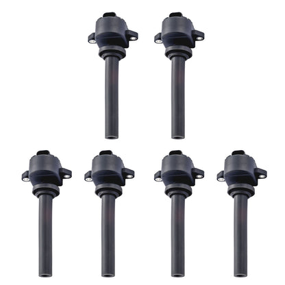 5C1144 Ignition Coil For 6PCS Isuzu Amigo Honda Passport Rodeo Sport 3.2L