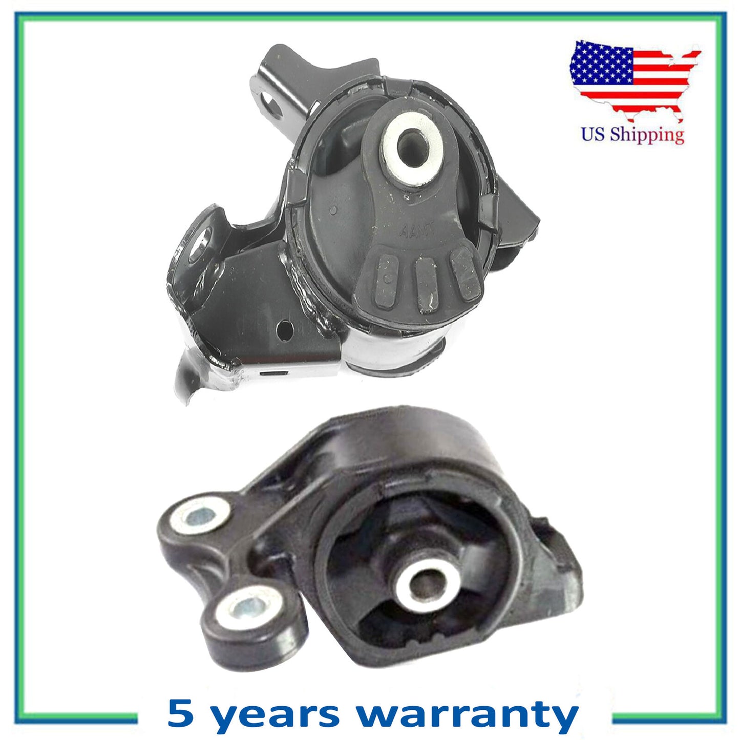 Engine Motor & Trans Mount 4552 4538 2PCS For 2007-2008 Honda Fit 1.5L Manual