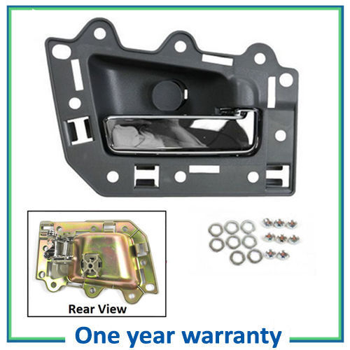 Rear Right Interior Door Handle BJ0008-NS For 05 Jeep Grand Cherokee Gray Chrome