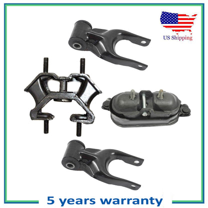 4PCS Engine Motor & Trans Mount For Pontiac Aztek 3.4L Saturn Relay 3.5L 3.9L
