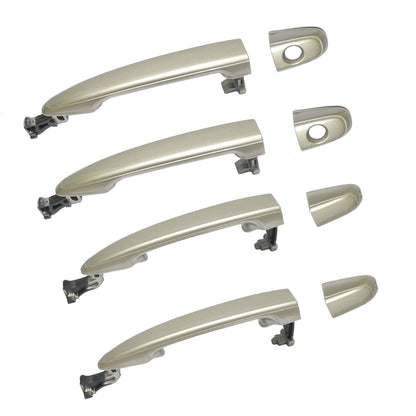 Avant & Arrière Extérieur Porte Poignée Pour 04-10 Toyota Sienna Désert Sand