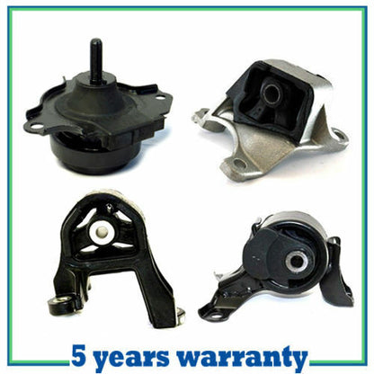 For 02-05 Honda CR-V 2.4L 4528 4549 6596 65010 Engine Motor & Trans Mount Set