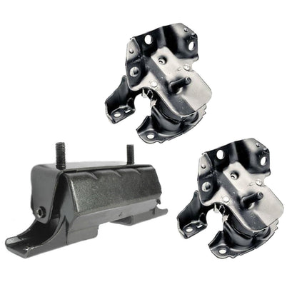 Set of 3PCS New Engine Motor & Transmission Mount For 07-13 Chevrolet 4.3L