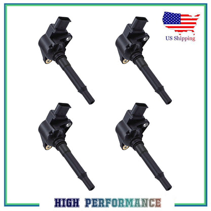 4 PCS Ignition Coil For UF609 E1109 C1522 Mercedes R63 C63 E63 CLK63 S63 AMG