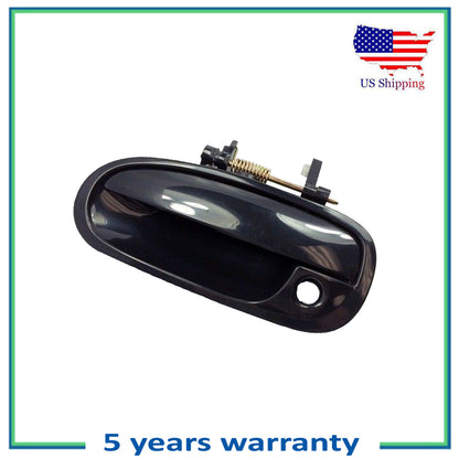 Delantero Izquierdo Exterior Puerta Mango Para 1996-2000 Honda Civic Liso Negro