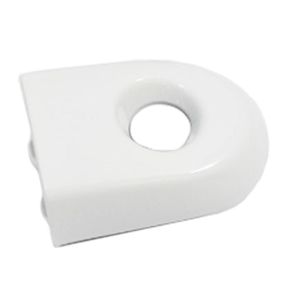 Front Left Outside Door Handle Bezel Cover W/Keyhole For 07-2012 Versa QM1 White