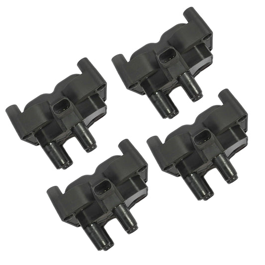 UF654 5C1870 E1154 C1813 Set 4PCS Ignition Coil For 2011-2014 Ford Fiesta 1.6L *