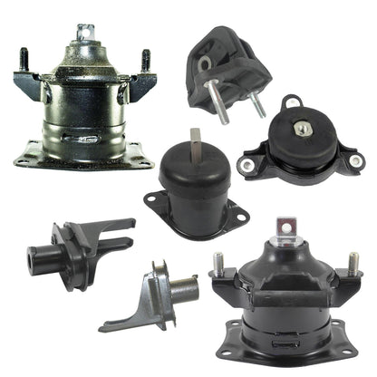 7PCS Engine Motor & Transmission Mount For 2010-2014 Acura TSX 3.5L Auto Trans