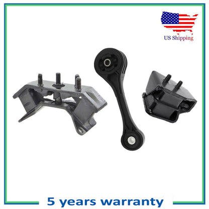 Set 3PCS Motor & Auto Trans Mount For Saab Subaru Forester Impreza 2.0L 2.5L