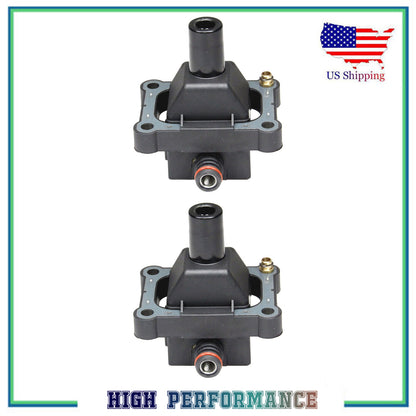 Set 2PCS Ignition Coil For UF137 5C1220 Mercedes 300CE 300E S320 SL320 E320 3.2L