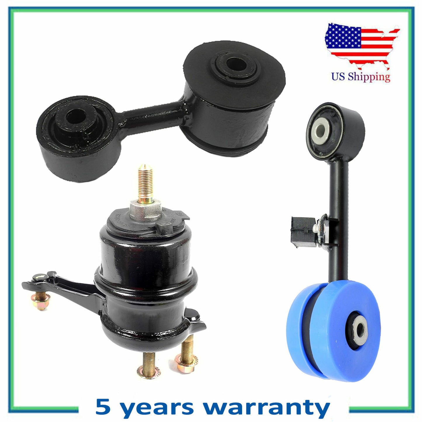 MK62016SD 62052 4226 Motor & Torque Strut Mount For 02-03 Toyota Solara 2.4L