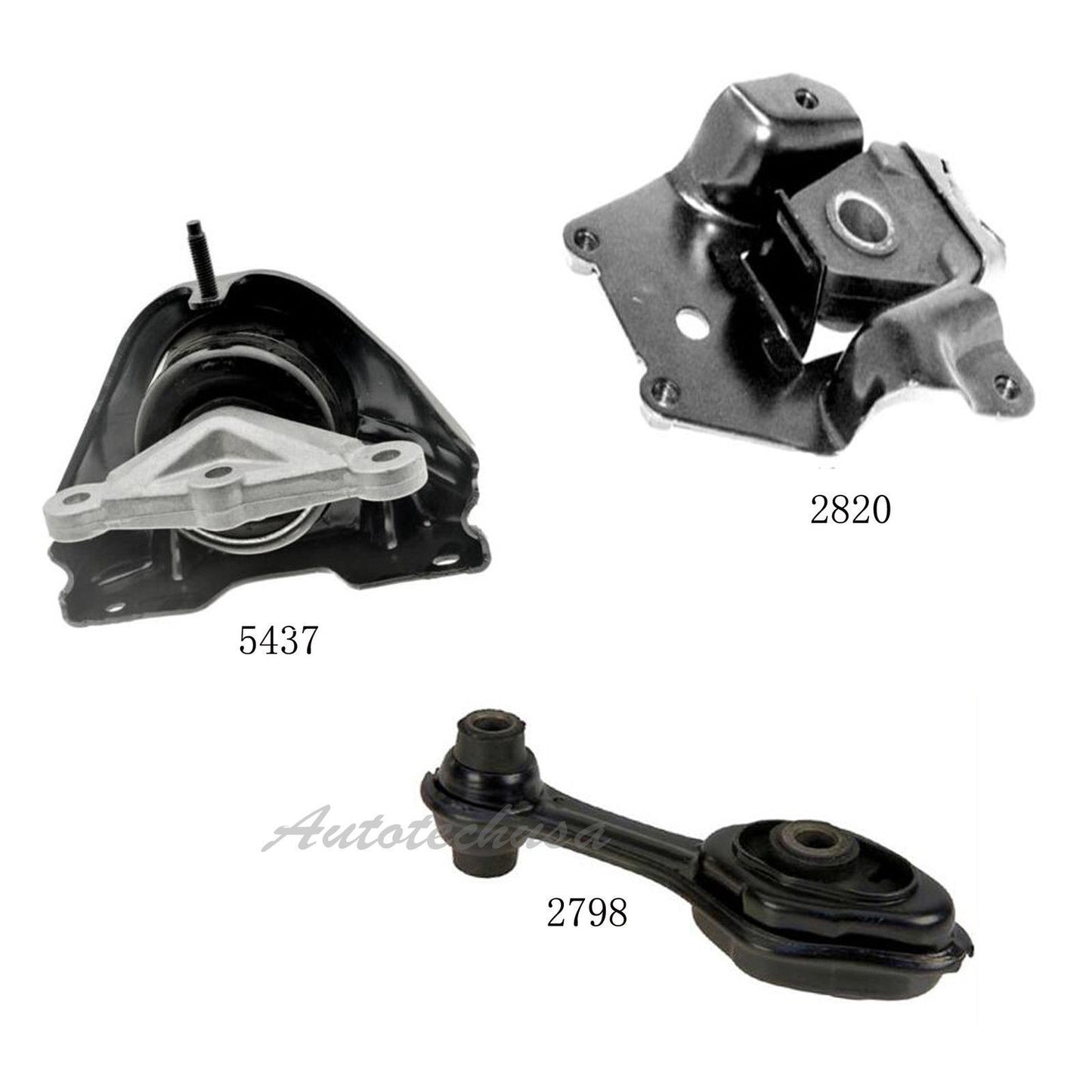 Engine Motor & Trans Mount Auto For Cavalier/Sunfire 2.2L M1336 2798 2820 5347
