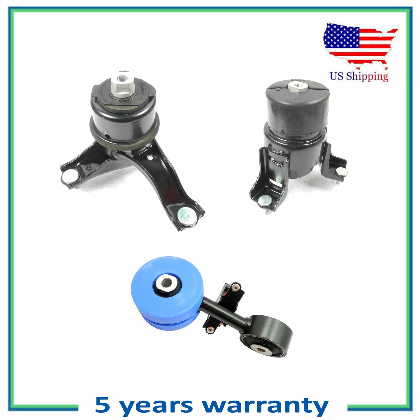 MK4204SD 4211 4203 Motor & Torque Strut Mount For 02-06 Toyota Camry 2.4L