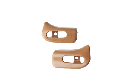 Set Beige Sun Visor Pivot Trim Cap For Benz R129 SL600 SL500 SL320 Left & Right