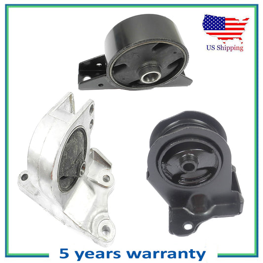 3PCS Engine Motor & Trans Mount For 99-03 Mitsubishi Galant 2.4L 4603 4610 4612
