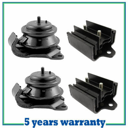 M937 Engine Trans Motor Mount Set For 87-95 Nissan Pathfinder 3.0L 6344*2 6347*2