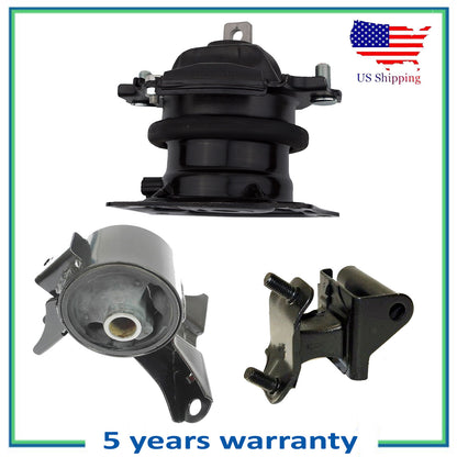 3PCS 65026EL 4587 4557 i-Vtec Motore & Trans Montante Per 2007 Honda Odyssey