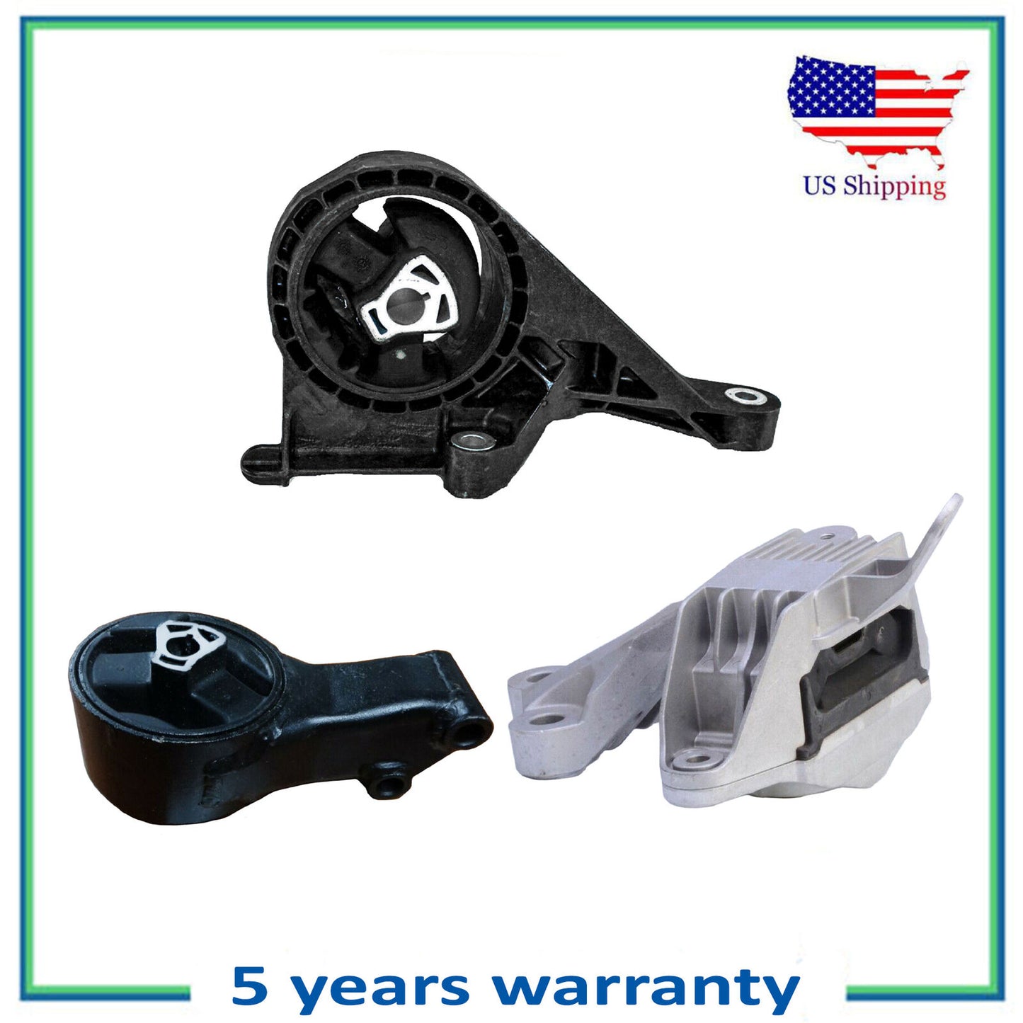Set Di 3PCS Trasmissione Montante per Automatico 2013-2016 Buick Verano 2.0L L4