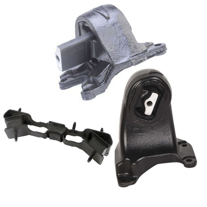 3PCS avant Gauche, Droit Moteur & Trans Montage Pour 12-17 Jeep Wrangler 3.6L