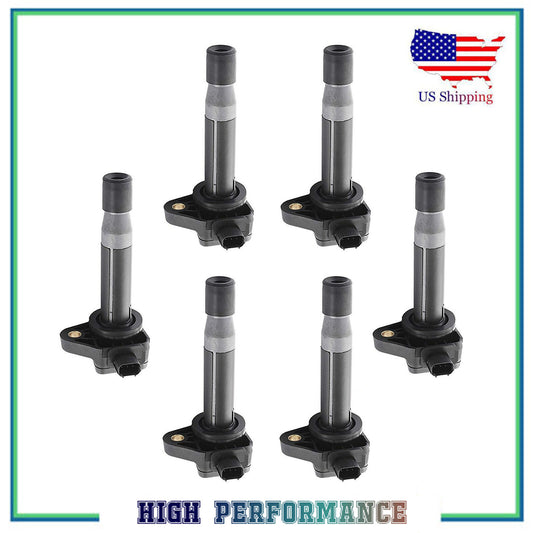 UF603 C1665 Ignition Coil For Set of 6PCS Honda Accord Acura RL TL TSX 3.5L 3.7L