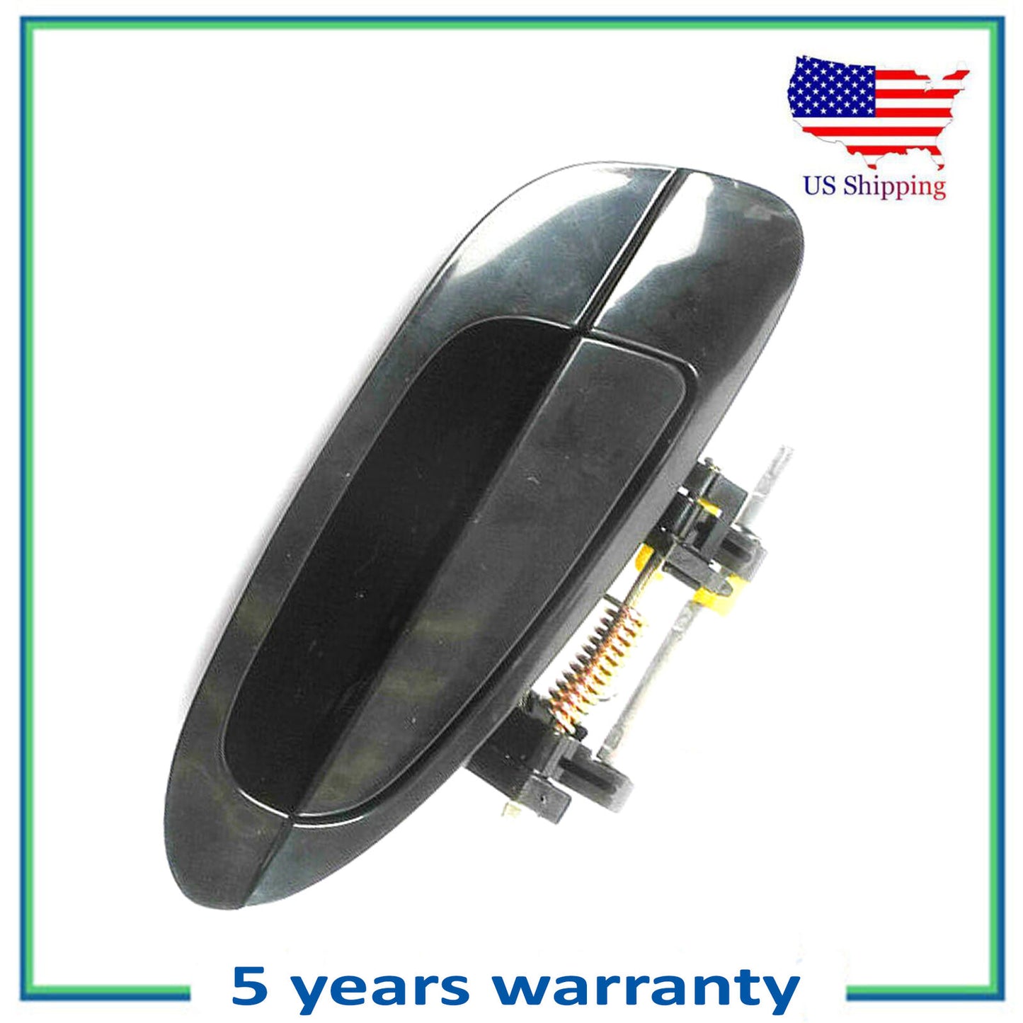 Rear Left Driver LH Outside Door Handle For 02-06 Nissan Altima Non-Painted New