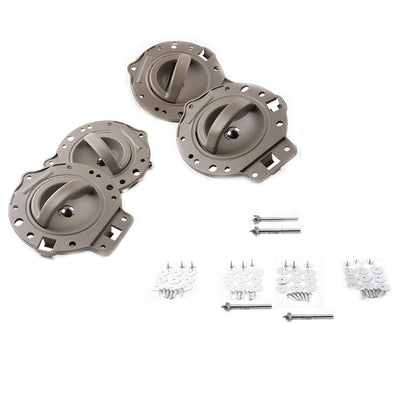 Interior Puerta Mango 2006-2010 Para Jeep Comandante Caqui Pernos Set 4pcs Nuevo