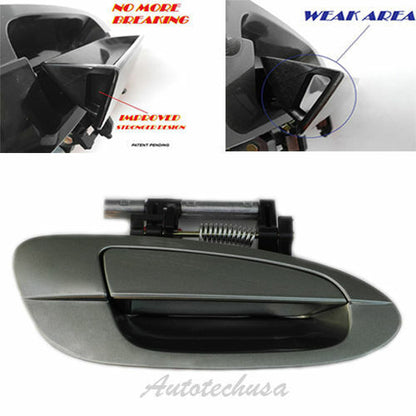 NoMoreBreaking For Nissan Altima Outside Door Handle B3776 RR Emerald Green DY2