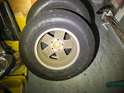 4 16X7 JEEP Wrangler OEM Aleación Rueda Gran Condición Como Nuevo Neumático 245