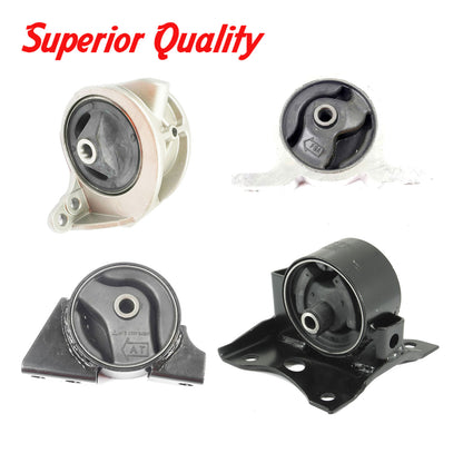 Set 4pcs Moteur & Transparent Montage Auto Pour 00-01 Nissan Sentra 2.0L Se