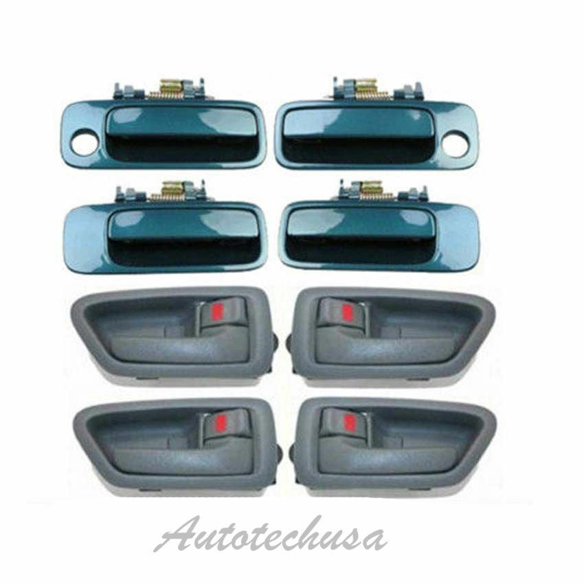 1997-2001 Pour Toyota Camry 4 Gris Intérieur / 4 Vert 6P2 Extérieur Porte