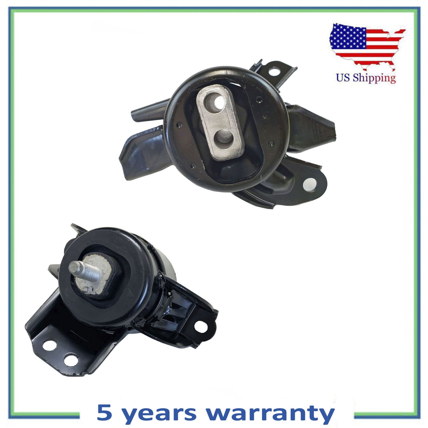 2PCS Front Engine Motor & Left Auto Trans Mount For 2014-2019 Kia Soul 1.6L 2.0L