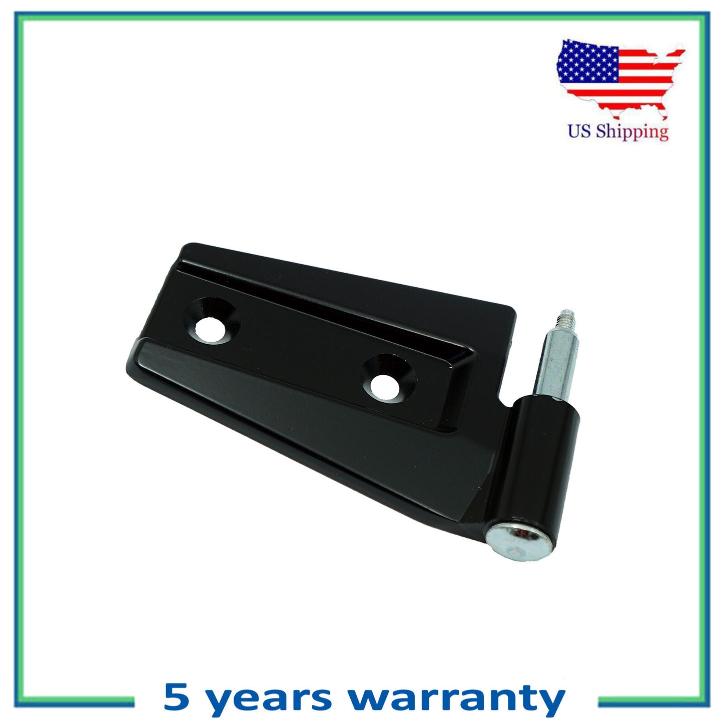 Gauche Supérieur Porte Charnière Assemblage Pour 2007-2017 Jeep Wrangler Noir