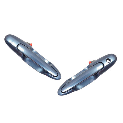 Front Exterior Outside Door Handle 2PCS For 2000-2006 Mazda MPV Razor Blue 28P