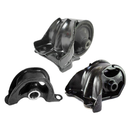3PCS Motor & Trans Mount For 1993 Honda Civic del Sol 1.5L FWD 6534 6520 6551