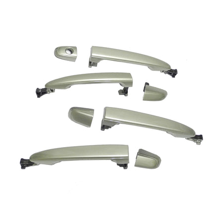 Outside Door Handle Set 4 PCS For 2004-2010 Toyota Sienna Silver Pine Mica 6U0
