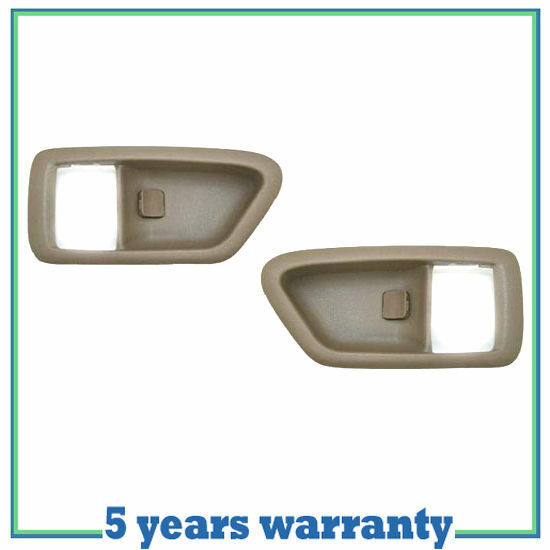 97-01 For Toyota Camry Interior Door Handle Case Tan Pair Left & Right SET 2