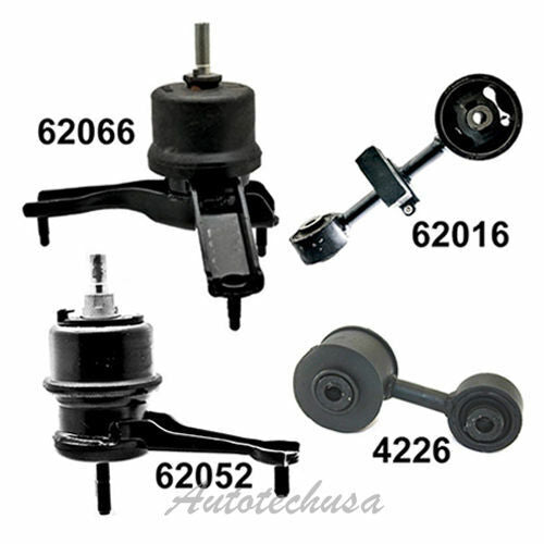 Moteur & Transparent Montage M1111 2002-2003 Toyota Solara 2.4L De 4PCS pour