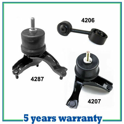 M852 Engine Motor & Trans Mount Set 3PCS For 2001-2003 Toyota Highlander 3.0 2WD