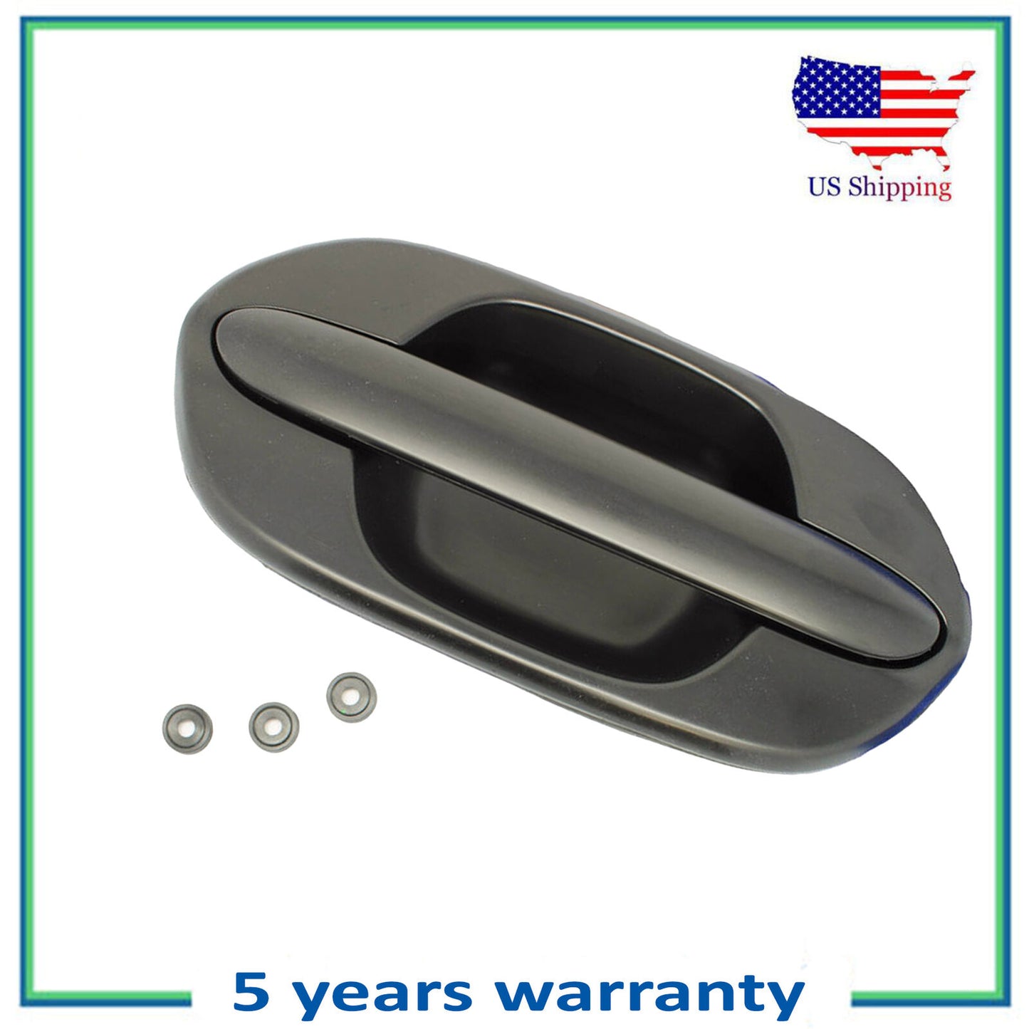 Rear Right Exterior Outside Door Handle For 03-04 Honda Odyssey Texture Black