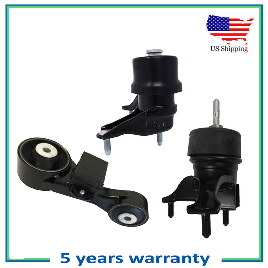 3PCS Motor & Trans Montaje Con / Auto Para 2013-2017 Toyota Avalon Camry 2.5L
