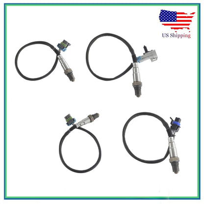 4 pcs New Oxygen Sensor Fits 13-15 Chevrolet Camaro LT 3.6L