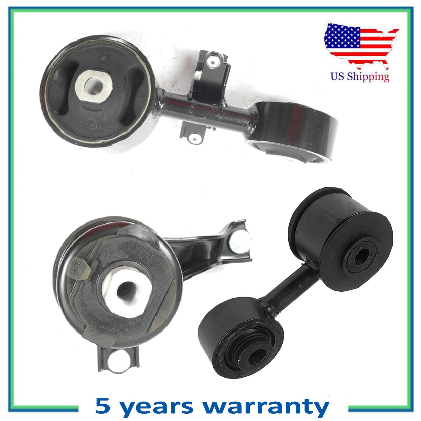 Motor & Torque Strut Mount For 2002-2006 Toyota Camry Solara 2.4L 4204 4211 4226