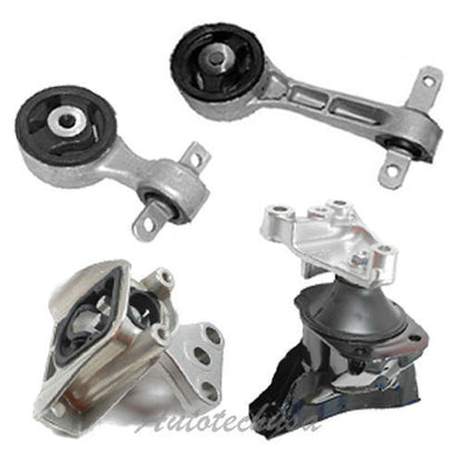 M252 Motor & Trans Montaje Para 06-10 Honda Civic 1.8L Juego 4PCS Para Manual