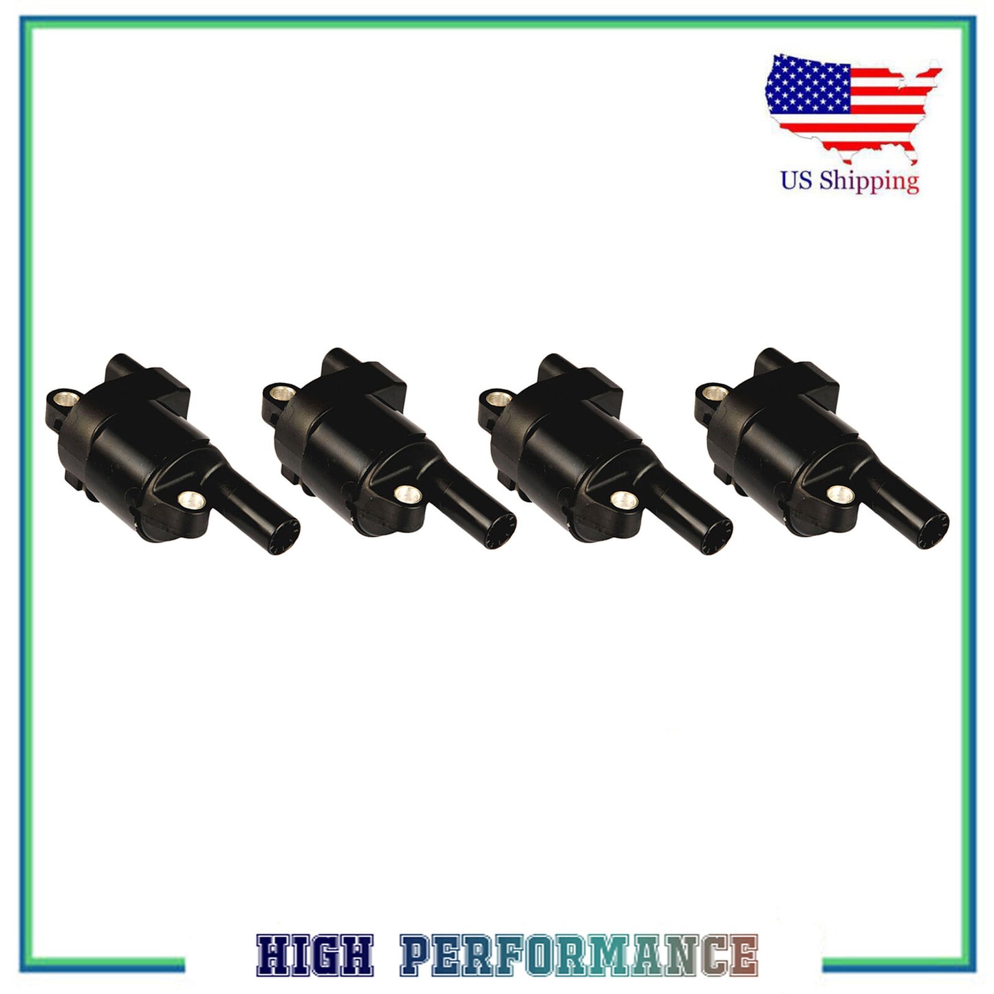 UF414 Allumage Bobine Set 4PCS Pour Buick Chevrolet GMC Cadillac Hummer 6.0L