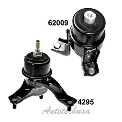 Front & Front Right Engine Motor Mount 07-09 For Toyota Camry M1075 4295 62009