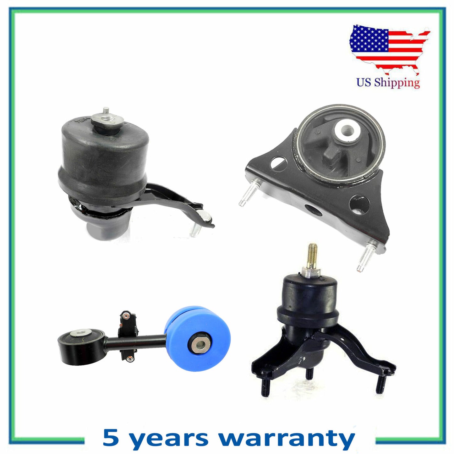MK4209SD 4207 4212 7299 Moteur & Trans Montage Pour 01-03 Toyota Highlander 2.4L