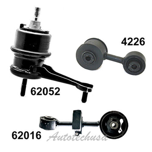 Engine Motor Mount For 2002-2003 Toyota Solora 2.4L Set 3PCS 4226 62016 62052