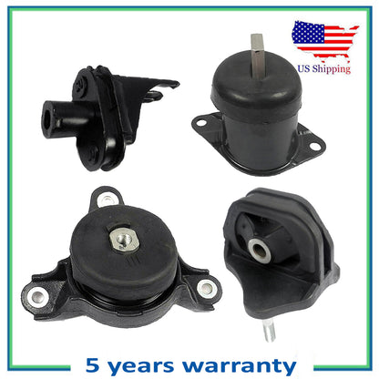 4 PCS Engine Motor & Trans Mount For New Acura TSX 3.5L 65025 65003 4577 4561